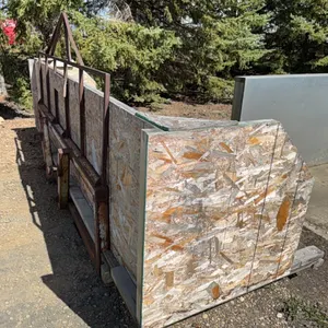 Home Built Loader Scaffold, Steel Frame is Also 15 Square Bales Retreiver.