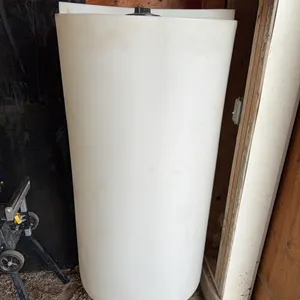 Potable 160 gallon Oblong Poly Water Tank (Fits through 32” door)
