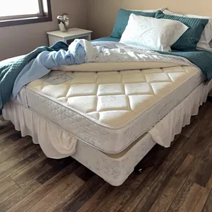 Bed frame and mattresses