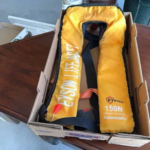 Inflatable life jacket