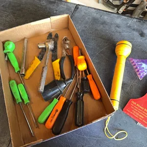Screwdrivers, ice scrapers