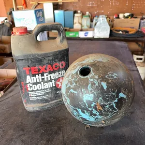 Bowling ball, coolant