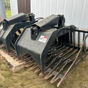 *OFFSITE* HYD. TREE GRAPPLE FOR SKID STEER