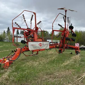 *OFFSITE* KUHN GA 7302 DL DOUBLE ROTOR SIDE DELIVERY ROTARY RAKE, 7 METRE, 2-POINT HITCH, MASTERDRIVE GEARBOX, S/N C0277