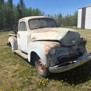 *OFFSITE* 1954 CHEVROLET 3100 P/U TRUCK, 5 WINDOW ** FRONT END DAMAGE**