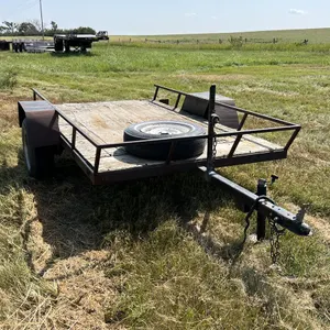 Single Axle Flat Deck Trailer
 UNRESERVED
