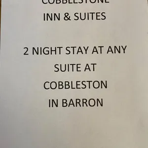 Cobblestone Inn & Suites - 2 Night Stay @ Any Suite in Barron