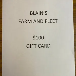 Blain's Farm & Fleet $100 Gift Card