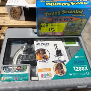 Child ChemLab and 1200x MicroScope