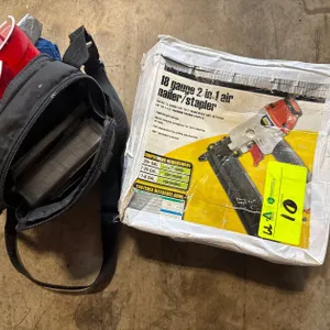 Central Pneumatic 2-in-1 Nailer and Stapler