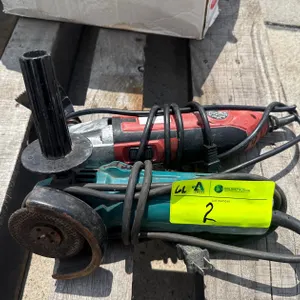 Makita Grinder and Bauer Oscillating Tool