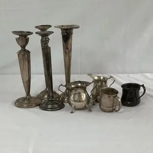 Sterling Silver Candlesticks & More
