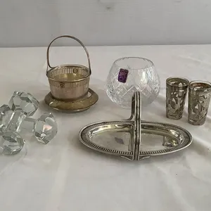 Sterling Silver & Edinburgh Crystal