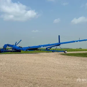 2018 Brandt 15100A 15 in x 100 ft Swing Grain Conveyor