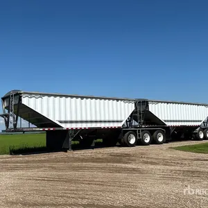 2009 Doepker 29 ft Tri/A Super B-Train Lead Grain Trailer