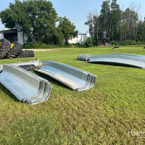 Quantity of (2) 50 ft Temporary Bin Ring