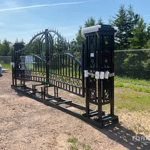 20 ft x 8 ft 2 in Steel Driveway Gate (Unused)
