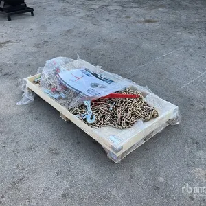 Quantity of (10) Greatbear 5400 lb Ratchet Binder and Chain (Unused)