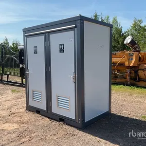 Bastone 4 ft 2 in x 3 ft 3 in 2 Person Portable Toilet (Unused)