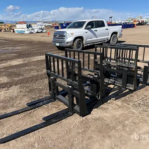 Quantity of (5) 2026 Mower King SA-100 48 in Skid Steer Forks (Unused)