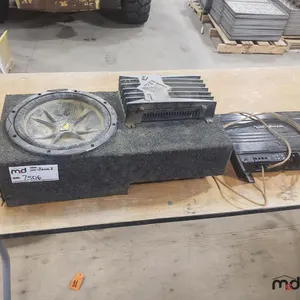 Subwoofer and Amps
 UNRESERVED