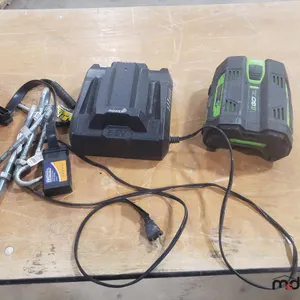 EGO Power 56V Battery w/ Charger
 UNRESERVED