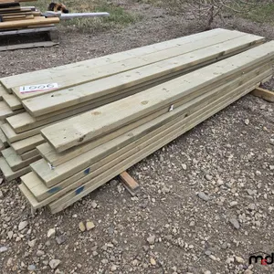 Bundle of 7'x1.25"x8" Treated Boards
 UNRESERVED