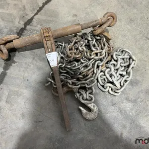 Assorted Chain w/ Hooks & Load Binder
 UNRESERVED
