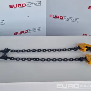 Unused 1 Ton, 2 Leg, 200 Litre Barrell Lifting Clamp 