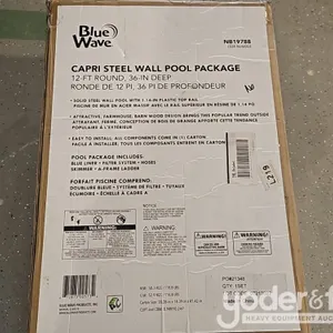 Blue Wave Capri Steel Wall Pool 