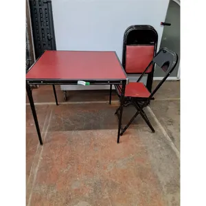 *Card Table and Chair Set, No Shipping