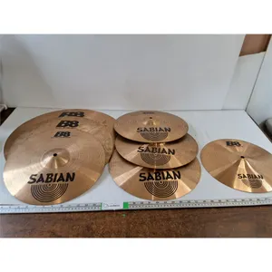 (7) Sabian B8 Series Cymbals w/ Case, No Shipping