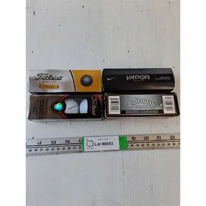 (4) Packs of 3 Golf Balls- Titleist, Callaway, Vapor