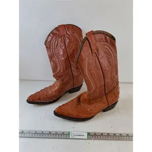 Large Mens Cowboy Boots, Approx. 12.5" Soles