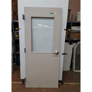 *Metal Door with Glass Window, Cannot Ship