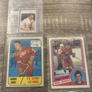 Gordie Howe, Steve Eiserman collectable hockey
