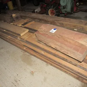 Assorted hardwood lumber