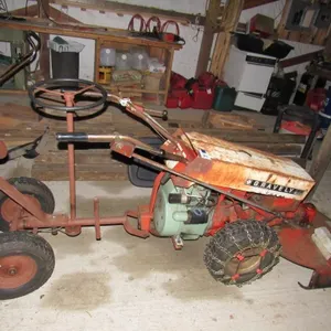 Antique Gravely walking tractor