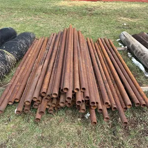 Approx 80 Steel posts. 94 to 96" x 2 1/2" OD