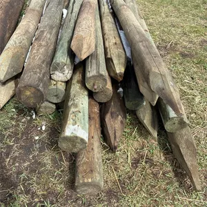 22 Posts. Sharpened and treated. 7 & 8ft, 4-5"