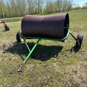 6ft Metal Swath Roller 15" tires