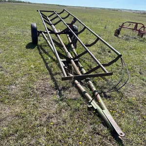 Homebuilt Bale trailer 22 ft long,Hydraulic Unload