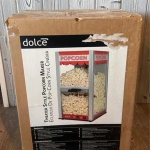 Theatre style popcorn maker - new, still in box