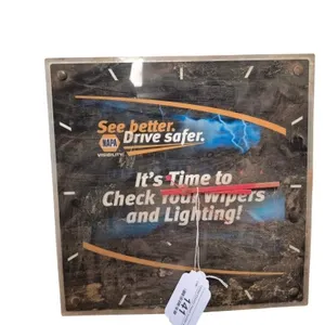 NAPA "See Better Drive Safer" Wall Clock