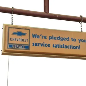 Chevrolet Service Sign
