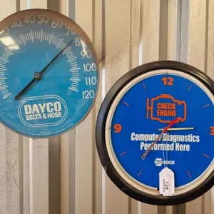 Napa Echlin Clock & Dayco Thermometer