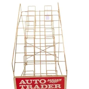 Auto Trader Metal Magazine Rack