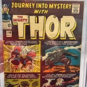 Marvel Journey into Mystery No.119 Comic Graded 6.