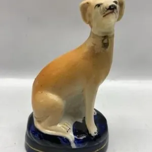 Antique Victorian dog Figurine
