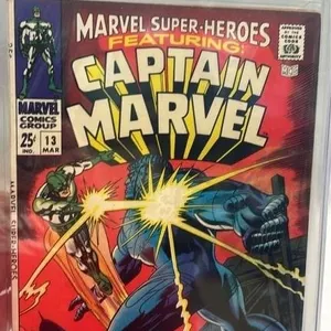 Captain Marvel No 13 Graded 7.0 Comic Book